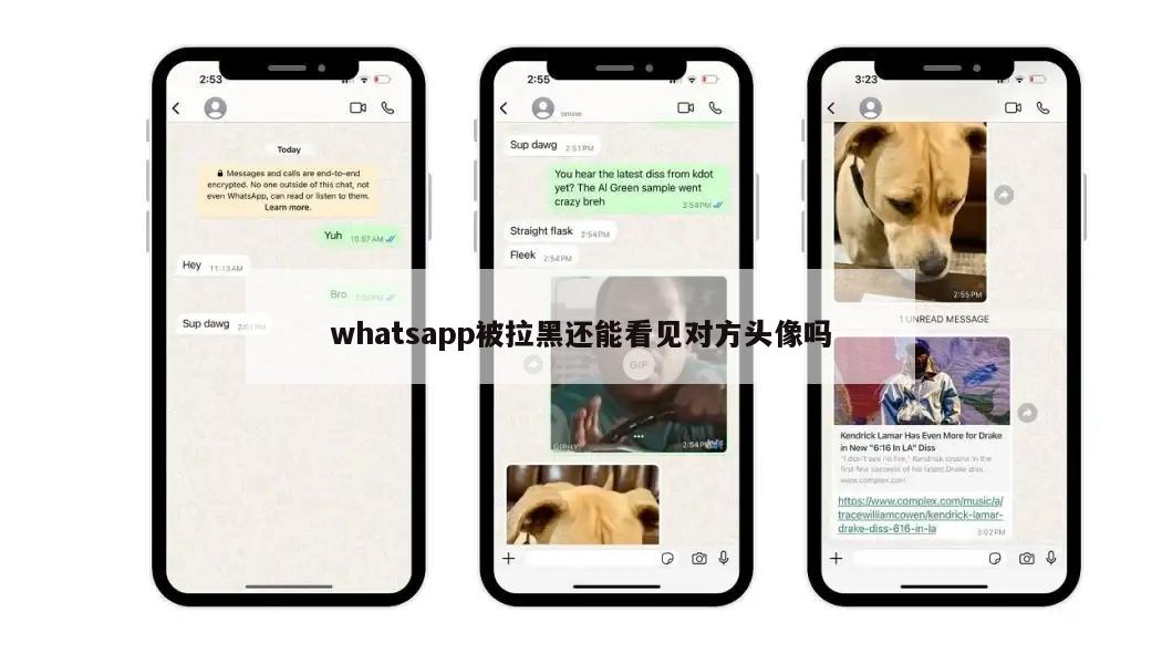 whatsapp被拉黑还能看见对方头像吗