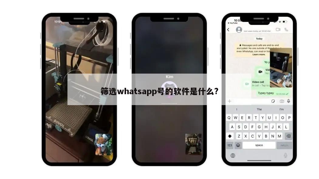筛选whatsapp号的软件是什么?